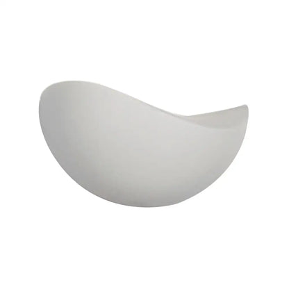 Modern metallic wall washer light bedroom ceramic sconce black & white