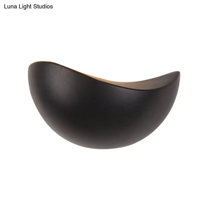 DecorBites™ Modern Metallic Wall Washer Light - LED Black/White Wall Sconce for Bedside with Warm/White Lighting