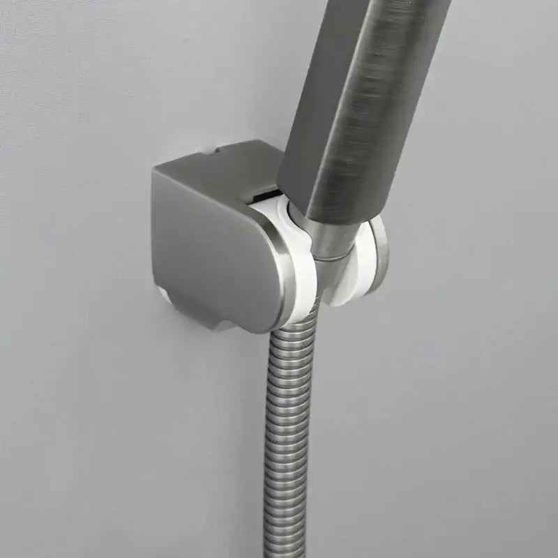 Modern minimalist adjustable shower head holder bathroom wall mount