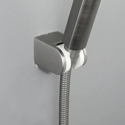 Modern minimalist adjustable shower head holder bathroom wall mount
