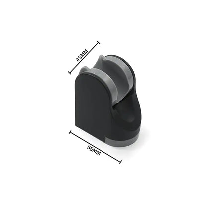 Modern minimalist adjustable shower head holder bathroom wall mount