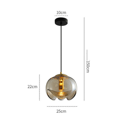 Modern Minimalist Bedside Restaurant Bar Porch LED Chandelier