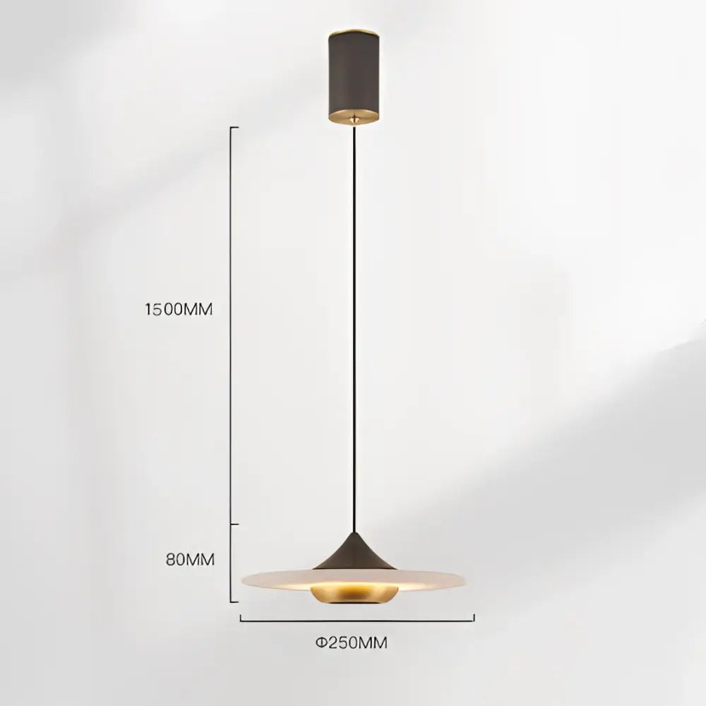 Modern minimalist black cloud stone pendant lamp for bedroom