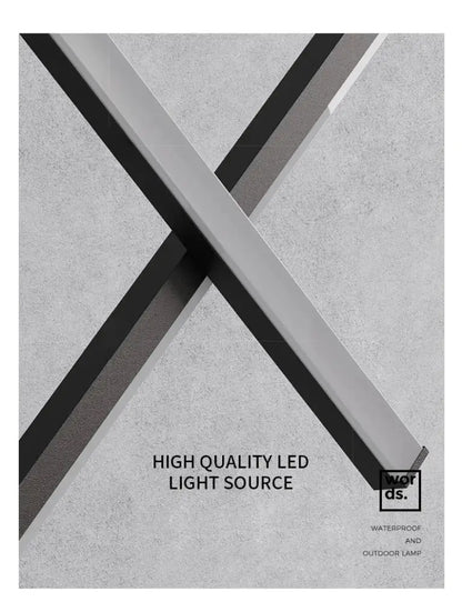 Modern minimalist black dimmable led pendant light kitchen strip