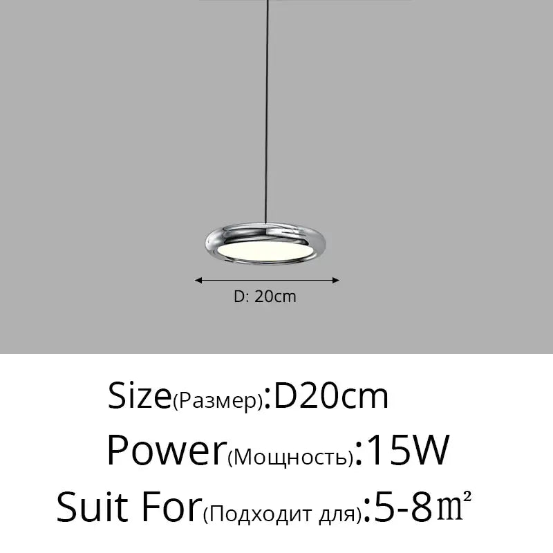 Modern minimalist black finish pendant lights for dining room