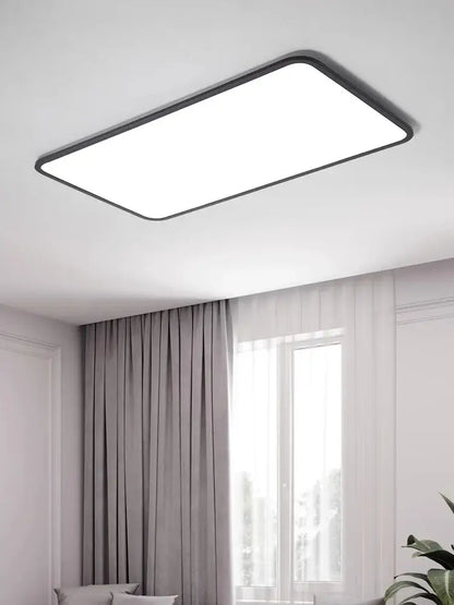 Modern minimalist black led ceiling lamp for living room