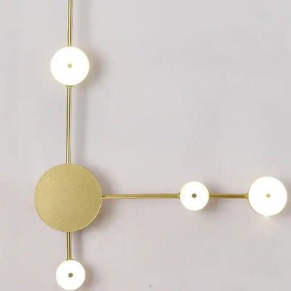 Modern minimalist black led wall lamp for living room geometric sconce