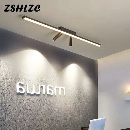 Modern minimalist black star ceiling light for living room