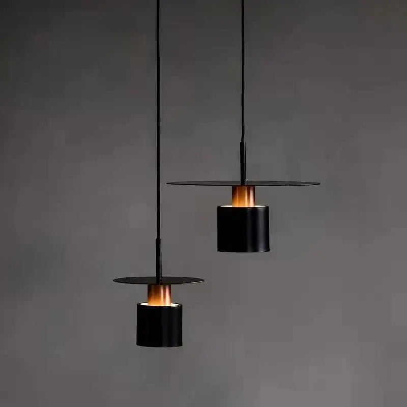Modern minimalist black & white led pendant lights kitchen lighting