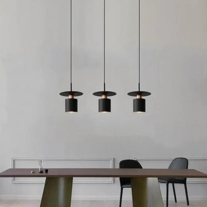Modern minimalist black & white led pendant lights kitchen lighting