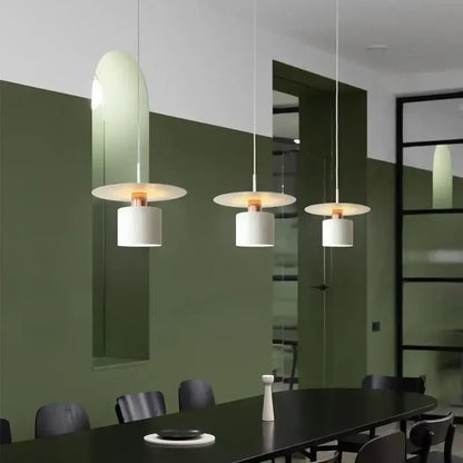 Modern minimalist black & white led pendant lights kitchen lighting