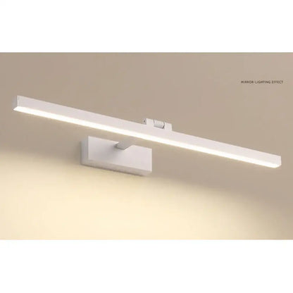 Modern minimalist black & white led wall lamp bedroom mirror light