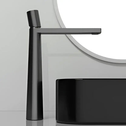 Modern minimalist brushed gold basin faucet bathroom mixer tap