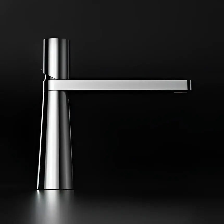 Modern minimalist brushed gold basin faucet bathroom mixer tap