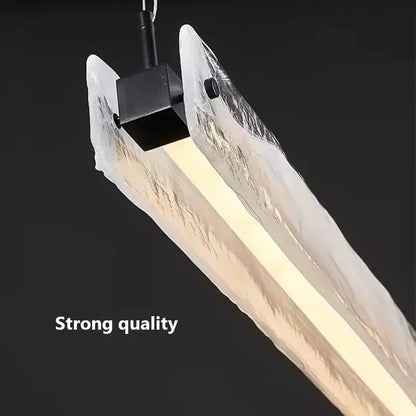 Modern minimalist cloud fog glass pendant light dining room
