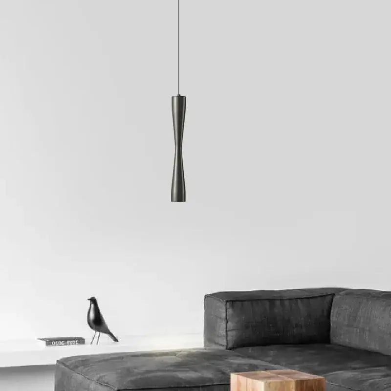 Modern minimalist copper black gold pendant light dining room