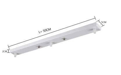 Modern minimalist ceiling chandelier plate dining room kit