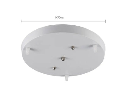 Modern minimalist ceiling chandelier plate dining room kit