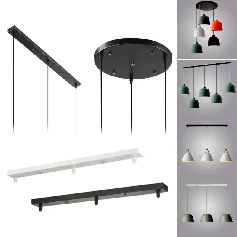 Modern minimalist ceiling chandelier plate dining room kit