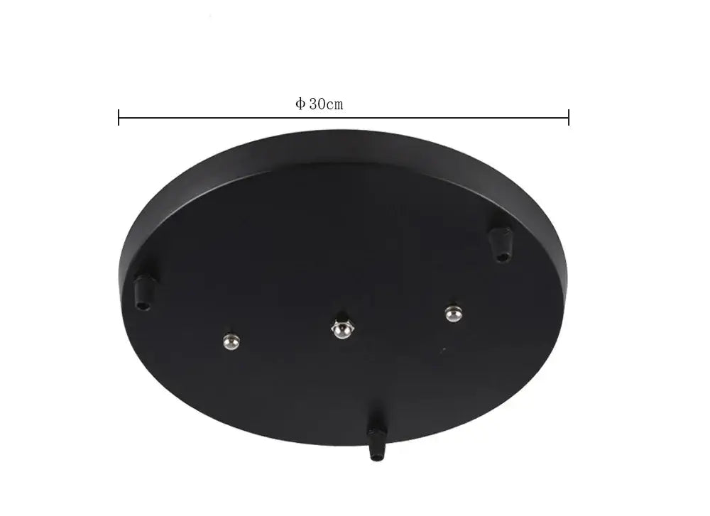 Modern minimalist ceiling chandelier plate dining room kit