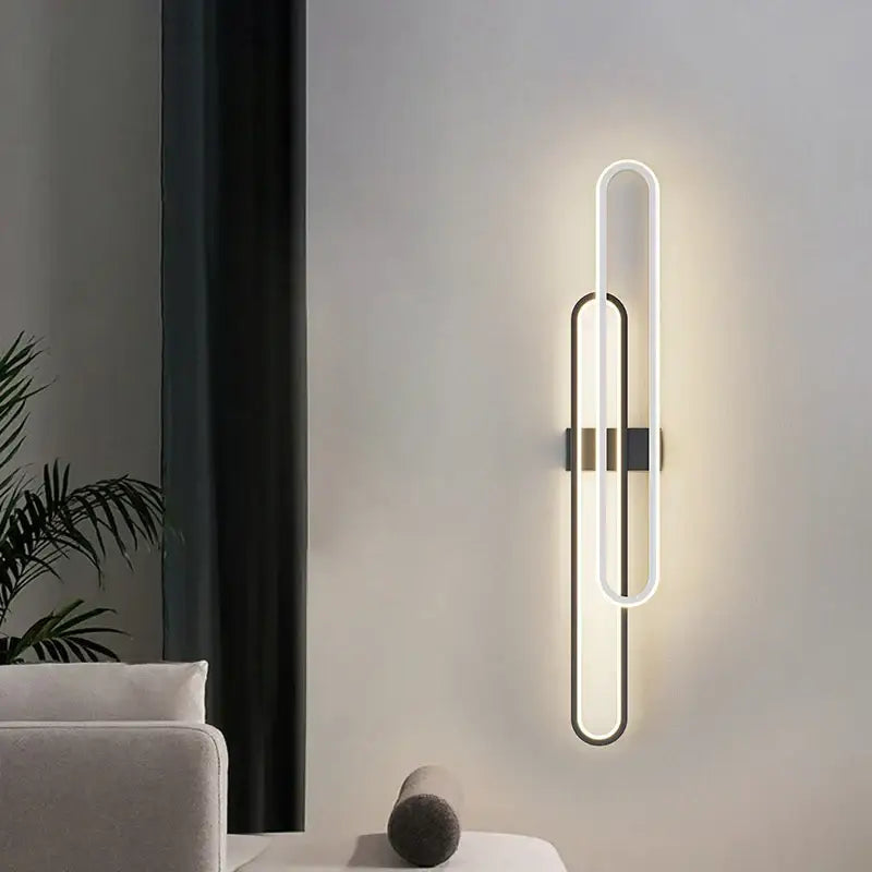 Modern minimalist led wall lights bedroom sconce