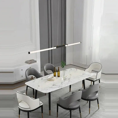 Modern minimalist dimmable led acryl chandelier dining room light