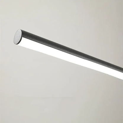 Modern minimalist geometric chandelier black dining room pendant light