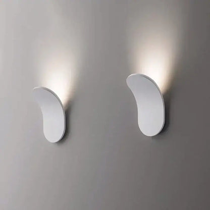 Modern minimalist gold & black led wall lamps for living room