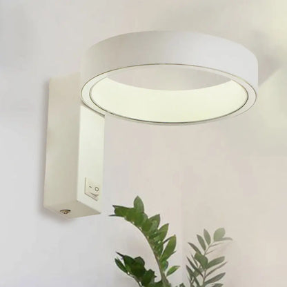 DecorBites™ Modern Minimalist LED Wall Sconce with Adjustable Aluminum Fixture – Warm or White Light for Living Room Décor