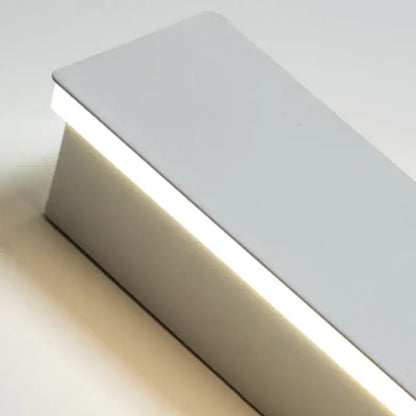 Modern minimalist led white wall lamp for bedroom ambient lighting