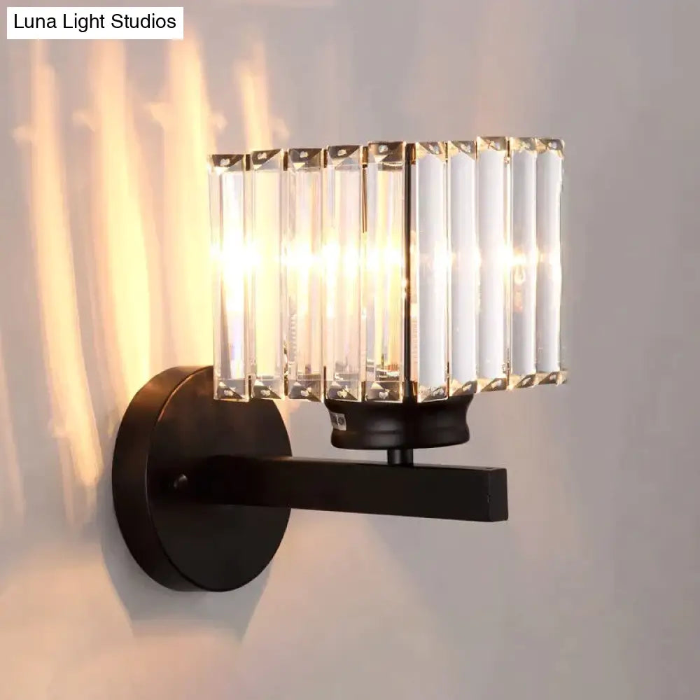 DecorBites™ Modern Minimalist Wall Lamp with Glass Shade for Bedside Lighting Living Room Lighting