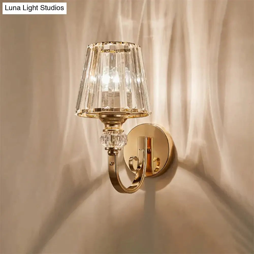 DecorBites™ Modern Minimalist Wall Lamp with Glass Shade for Bedside Lighting Living Room Lighting