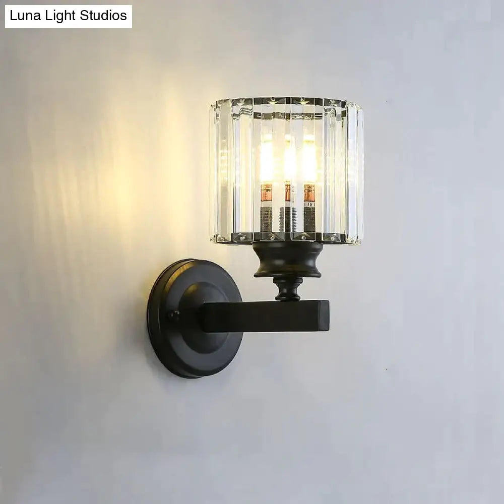 DecorBites™ Modern Minimalist Wall Lamp with Glass Shade for Bedside Lighting Living Room Lighting