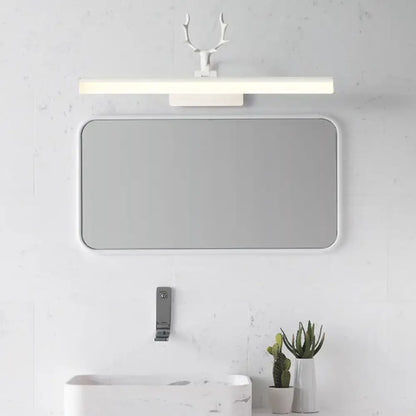 Modern minimalist white antler design led wall lamp bedroom light