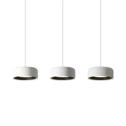 Modern minimalist white designer led chandelier dining room pendant