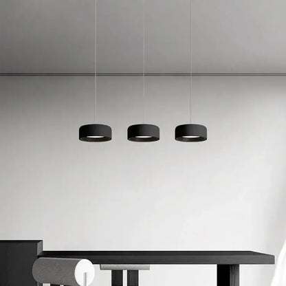 Modern minimalist white designer led chandelier dining room pendant
