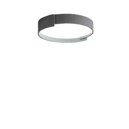 Modern minimalist white & gray led ceiling lamp for bedrooms