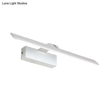 Modern minimalist white led wall light for bathroom 110v-120v