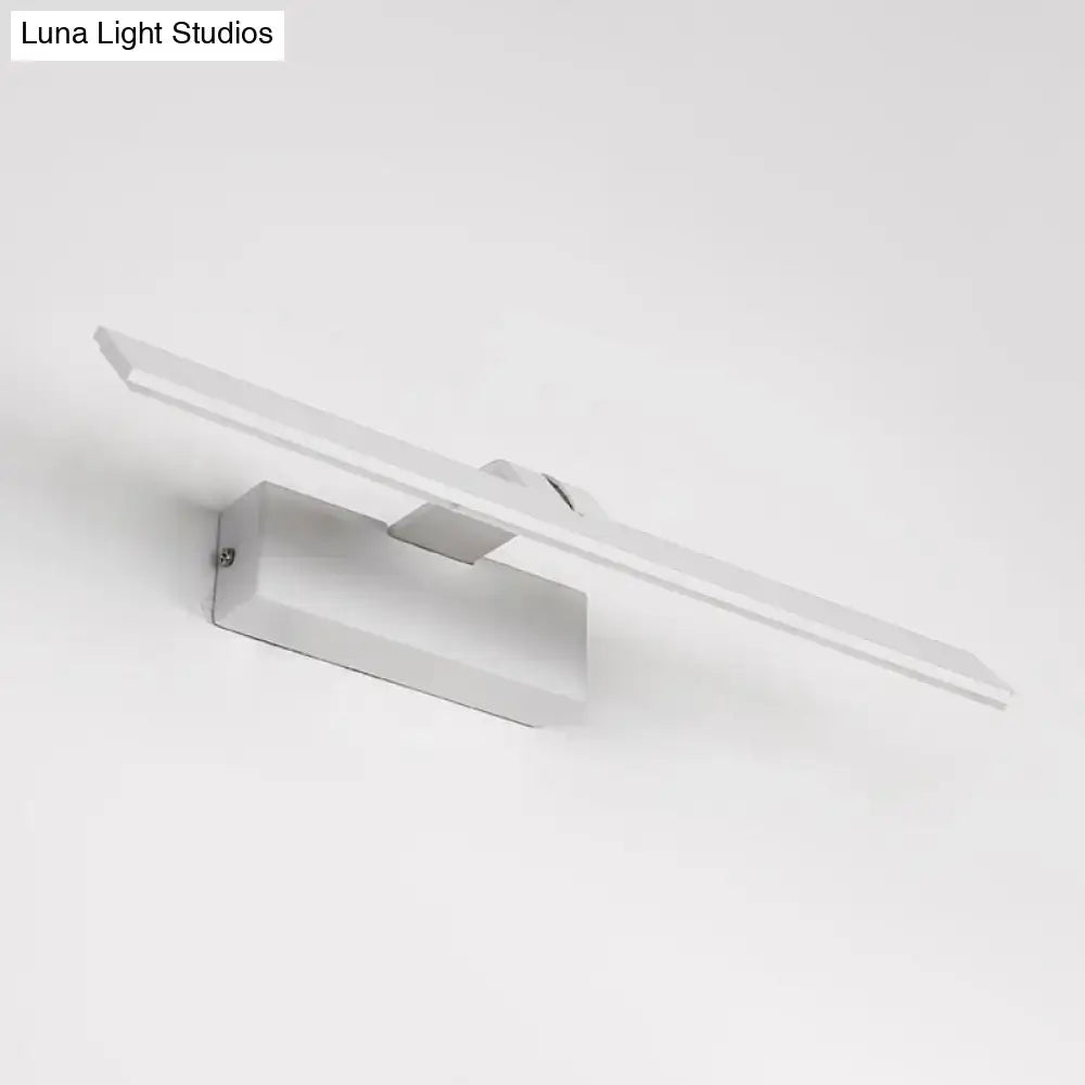 Modern minimalist white led wall light for bathroom 110v-120v