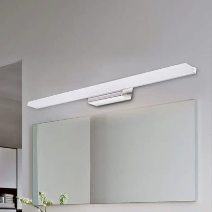 Modern minimalist white led wall light warm & white bathroom lamp