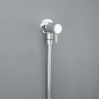 Modern multi finish brass triangle valve bathroom faucet