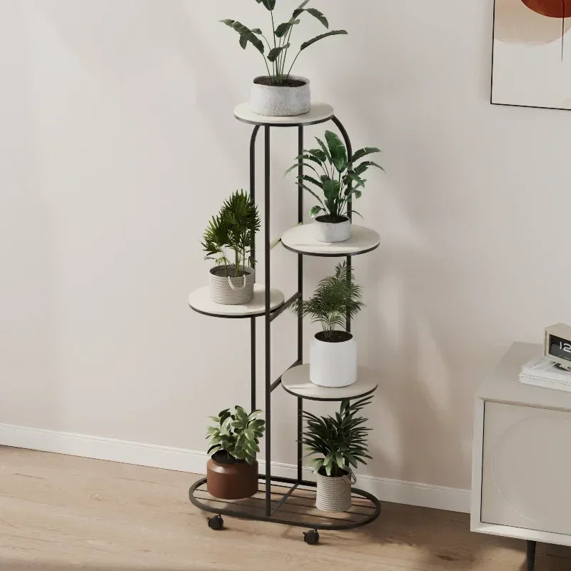 DecorBites™ Modern Multi-storey Plant Stand for Interior Decor