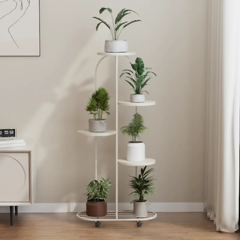 DecorBites™ Modern Multi-storey Plant Stand for Interior Decor