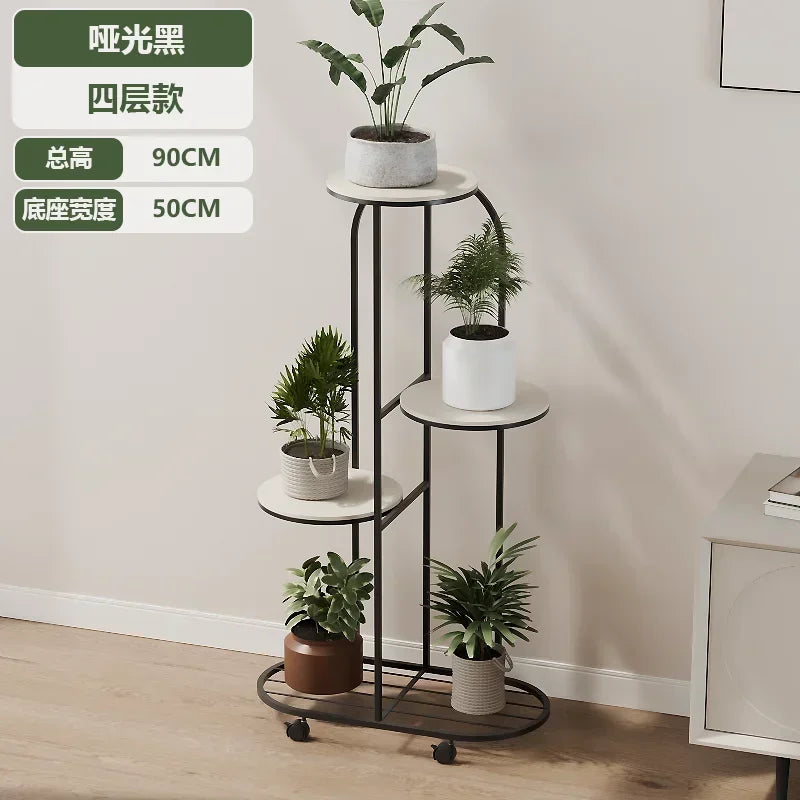 DecorBites™ Modern Multi-storey Plant Stand for Interior Decor