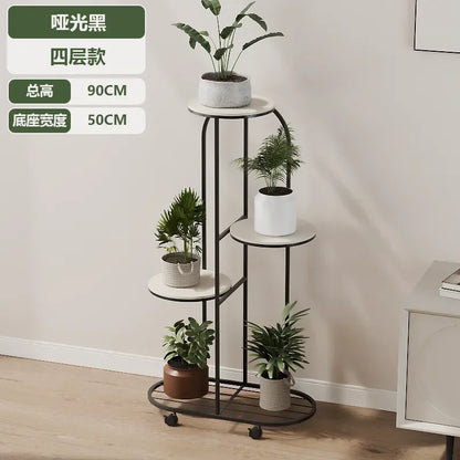DecorBites™ Modern Multi-storey Plant Stand for Interior Decor