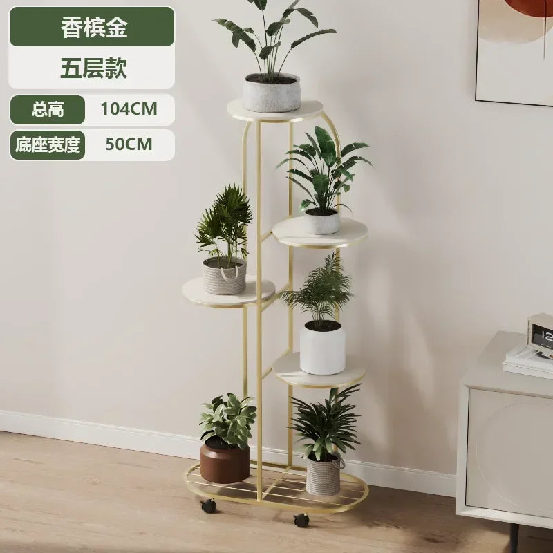 DecorBites™ Modern Multi-storey Plant Stand for Interior Decor