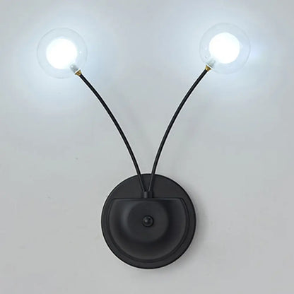 DecorBites™ Modern Nordic Glass LED Wall Mounted Light for Shaded Living Rooms