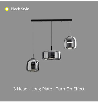 DecorBites™ Modern Nordic Glass Pendant Lamp