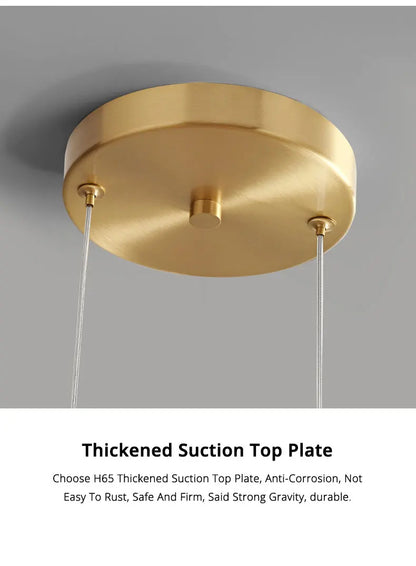 DecorBites™ Modern Nordic Glass Pendant Lamp