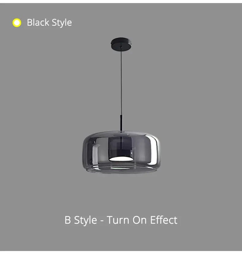 DecorBites™ Modern Nordic Glass Pendant Lamp